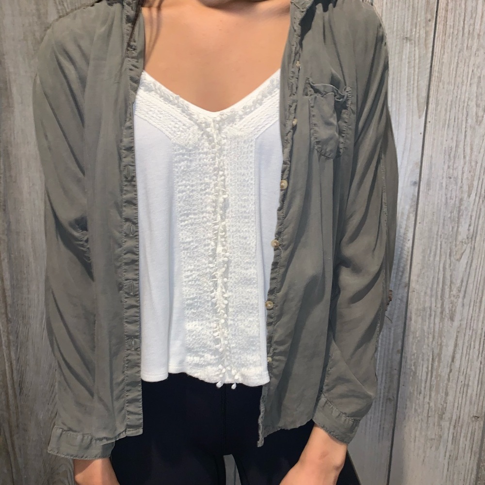 American eagle green jacket